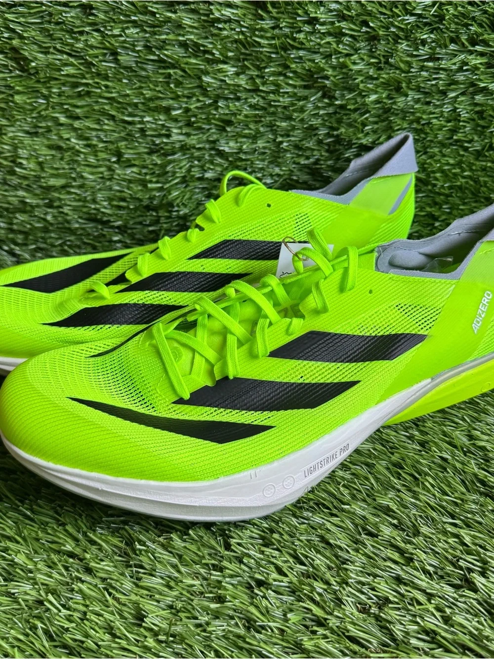 Adidas Adizero Avanti Track Field Shoes Men’s 12.5 Lucid Lemon IG1989 Spikes